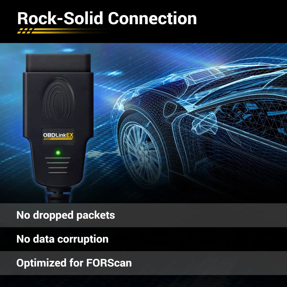 OBDLINK EX USB -FORScan用に設計