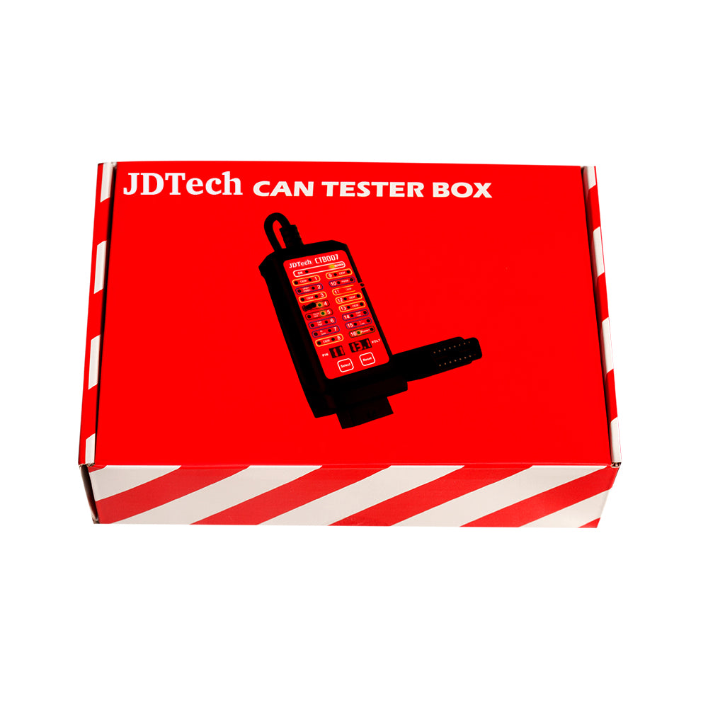 JDTech 自動車用 OBD-II ブレイクアウトボックス OBD2 CAN バス回路テスター 12 / 24 ボルト