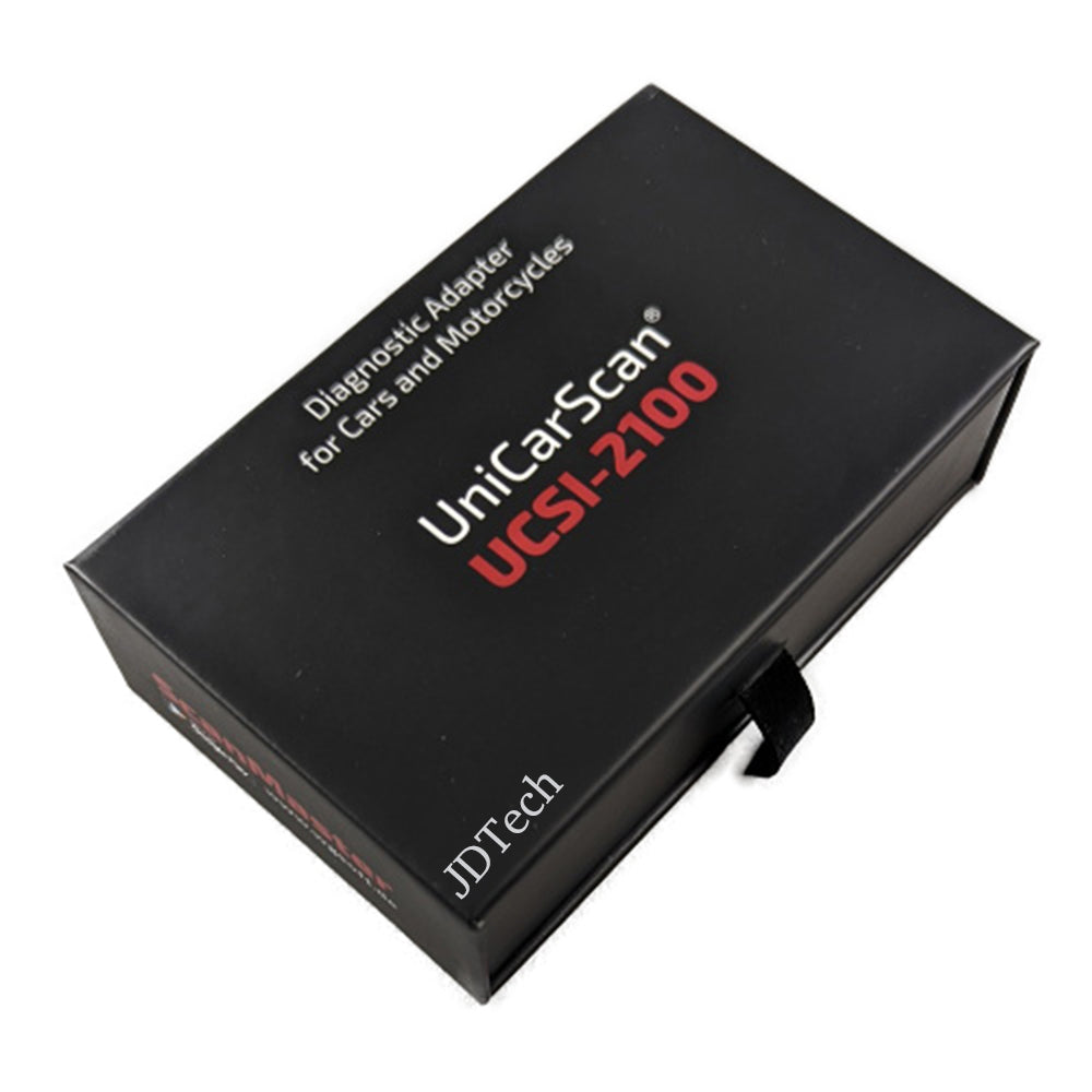 JDTech Unicarscan UCSI-21OO Bluetooth 診断アダプター セット